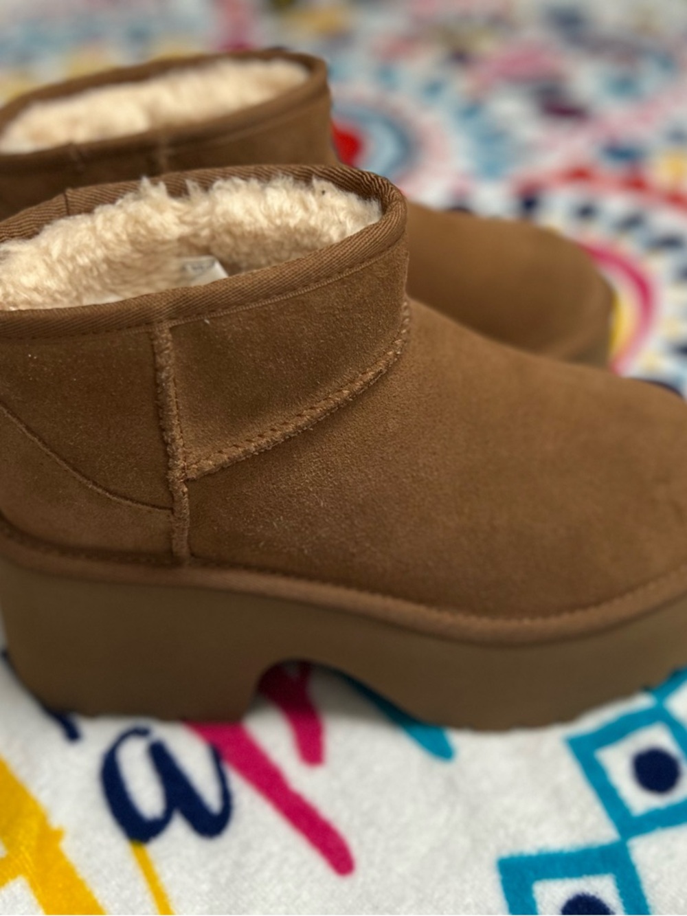 UGG Women's Classic Ultra Mini New Heights. NWOT.